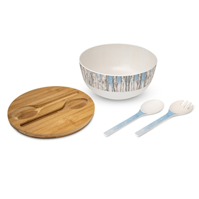 BAMBOO SALAD BOWL SET