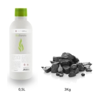 Accendifuoco Ecologico Inodore | BioEtanolo Vegetale L 0,5